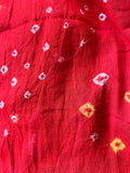 Bandhani Cotton Scarf #002