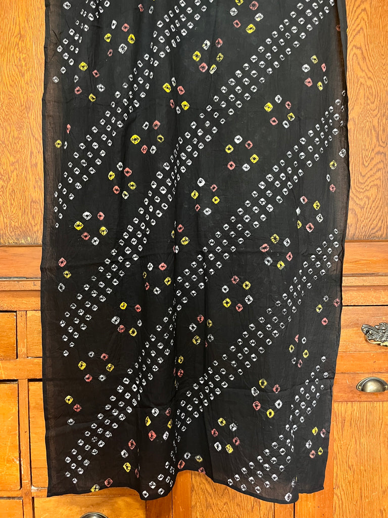 Bandhani Cotton Scarf #001