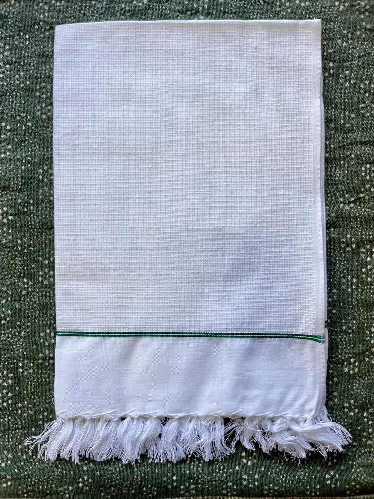 Fine Waffle Weave Cotton Hand Towels #003