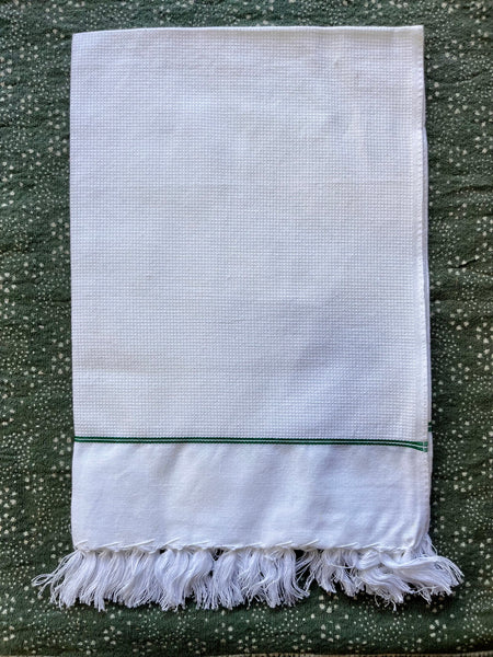 Fine Waffle Weave Cotton Hand Towels #003