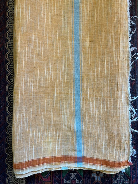 Khadi Lungi (Yellows & Greys)