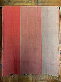 Handloom Rust Pinstripe Scarf