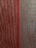 Handloom Rust Pinstripe Scarf