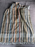 Handloom Indigenous Indian Wool Striped Throw
