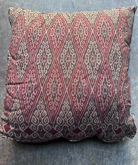 Indonesian Batik Cushion #002