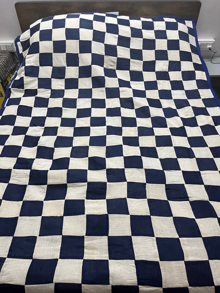 Khadi Patchwork Quilt #002