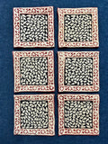 Block Print Drink Coaster #022