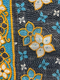 Vintage Kantha Quilt #004a