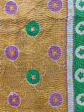 Vintage Kantha Quilt #004b