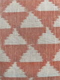 Ikat Orange Triangles Cotton Sarong