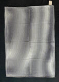 Blue Ticking Stripe Dish / Tea Towel #002