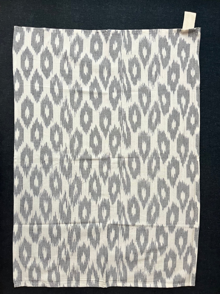 Ikat Diamond Weave Tea Towel / Dish Cloth
