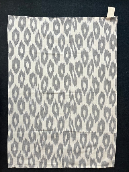 Ikat Diamond Weave Tea Towel / Dish Cloth