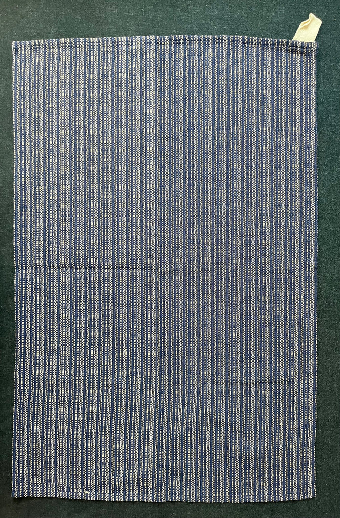 Blue Handloom Dish / Tea Towel