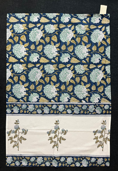 Kalamkari Block Print Dish / Tea Towel #001
