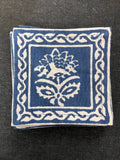 Block Print Drink Coaster #030