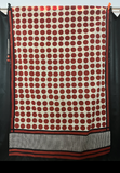 Madder Large Spot & Black Border Sarong