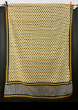 Mustard Small Spot w/ Black Border Sarong